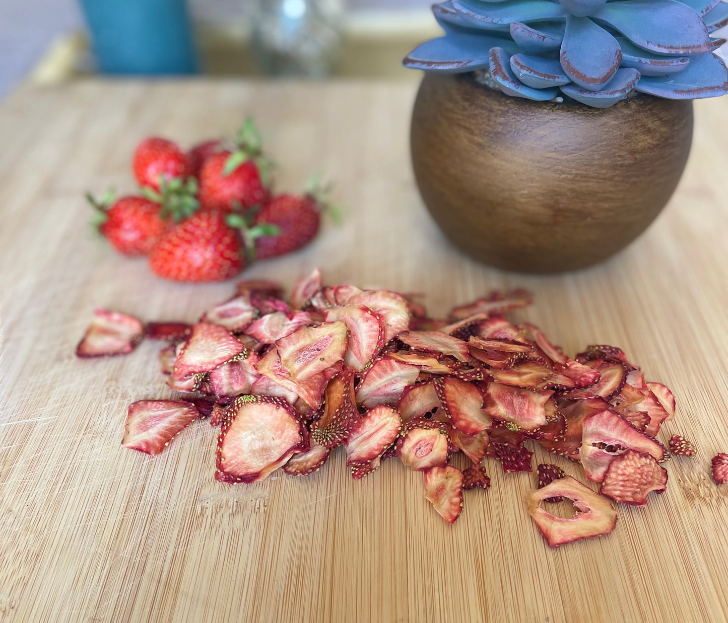 Fraises déshydratées