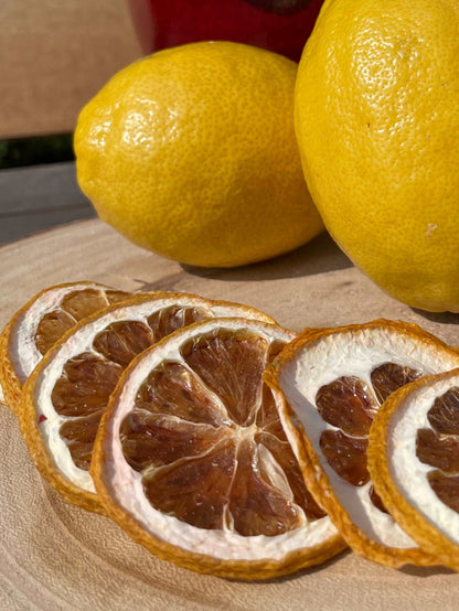 Tranches de citron déshydratées